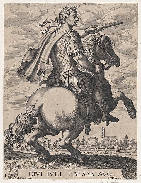 Matthäus Merian the Elder , After Antonio Tempesta:Plate 1:-16x12"(A3) Poster