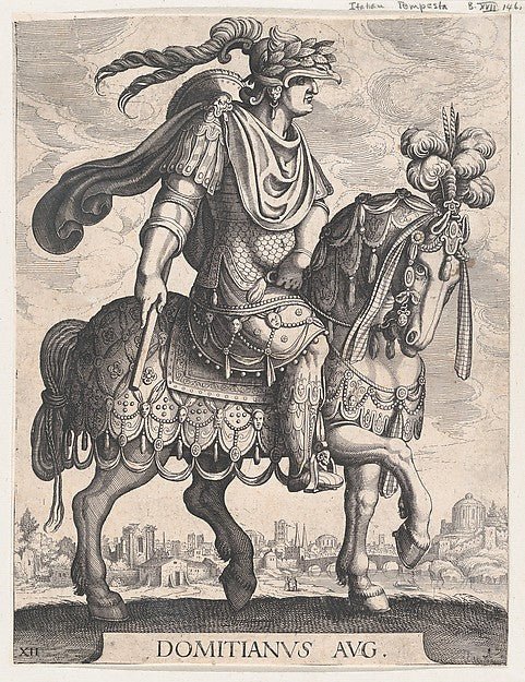 Matthäus Merian the Elder , After Antonio Tempesta:Plate 12:-16x12"(A3) Poster