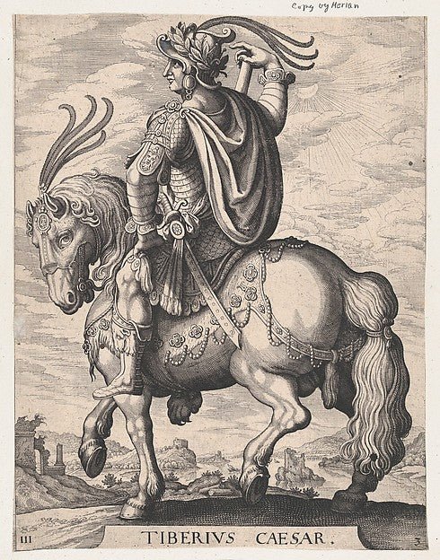 Matthäus Merian the Elder , After Antonio Tempesta:Plate 3:-16x12"(A3) Poster