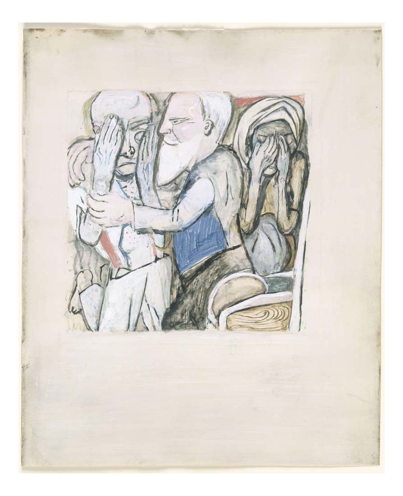 Max Beckmann - The Return of the Prodigal Son, 16x12" (A3) Poster Print