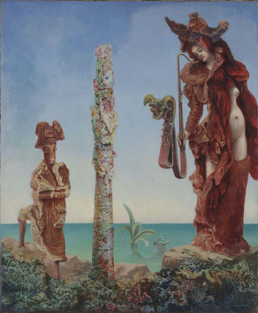 Max Ernst - Napoleon in the Wilderness, vintage art, modern poster print