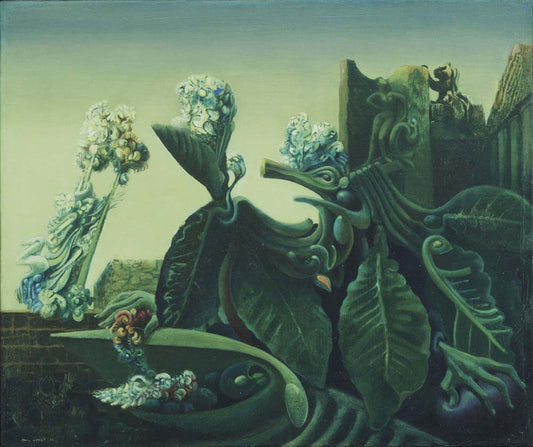 Max Ernst - The Nymph Echo, vintage art, modern poster print