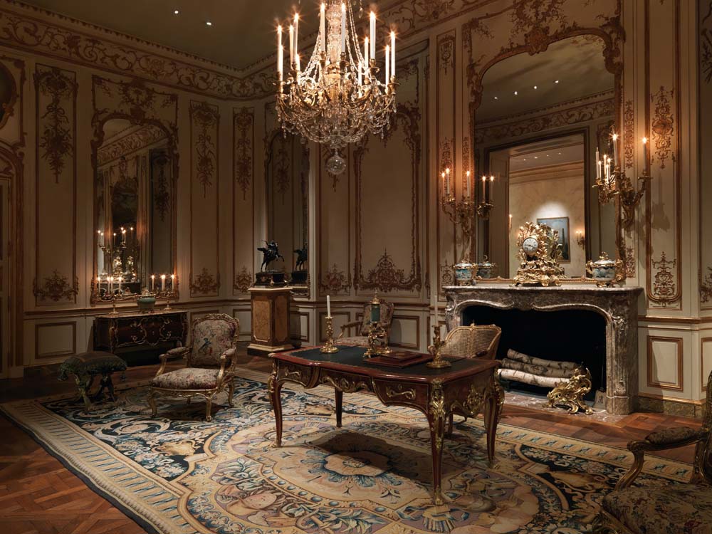 boiserie from the hotel by Unknown, 12x8" (A4) Poster