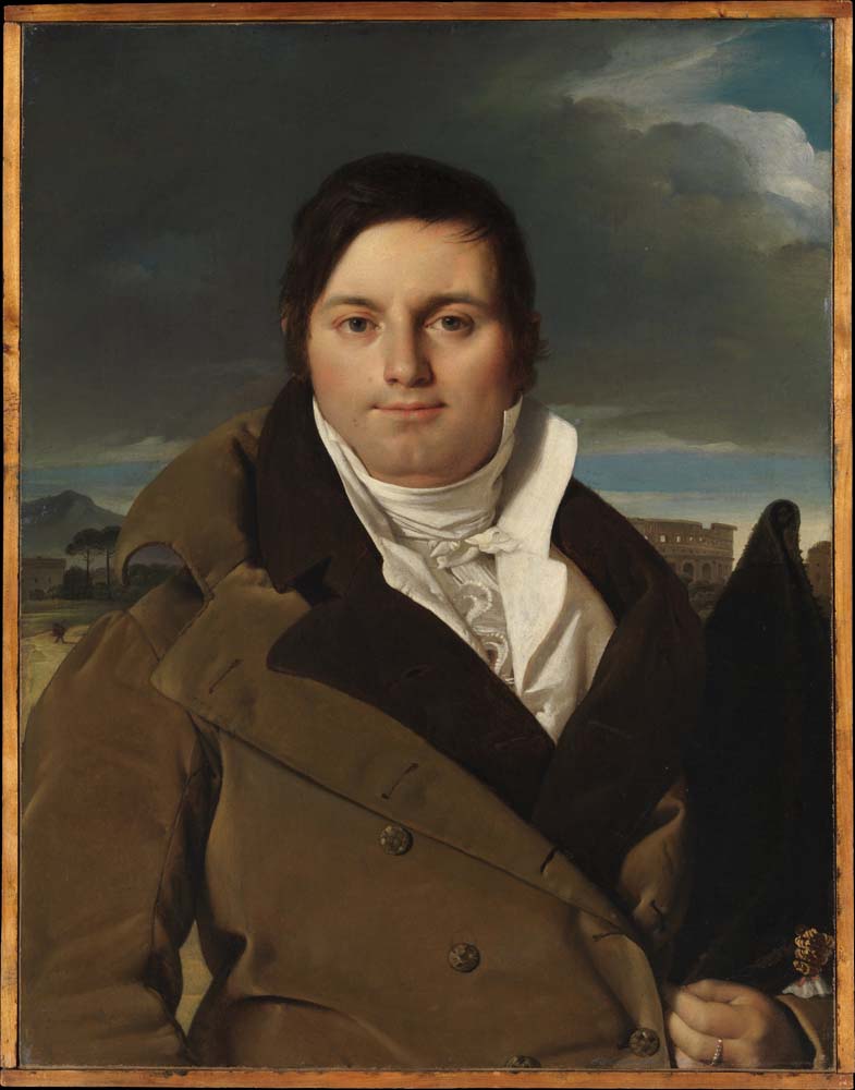 J. A. Moltedo by J.A. D. Ingres,ca.1810, 12x8" (A4) Poster