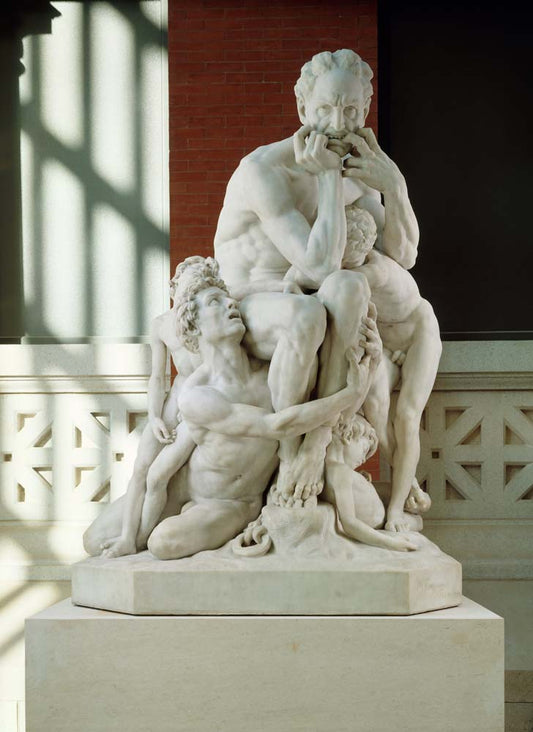 ugolino and his sons by J-B.Carpeaux, 12x8" (A4) Poster