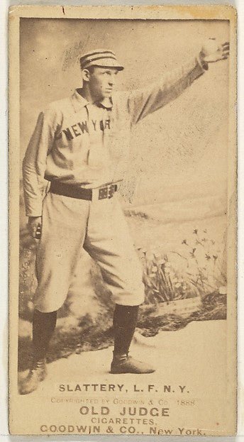 Michael J. Slattery Left Field New York from the Old Judge-16x12"(A3) Poster