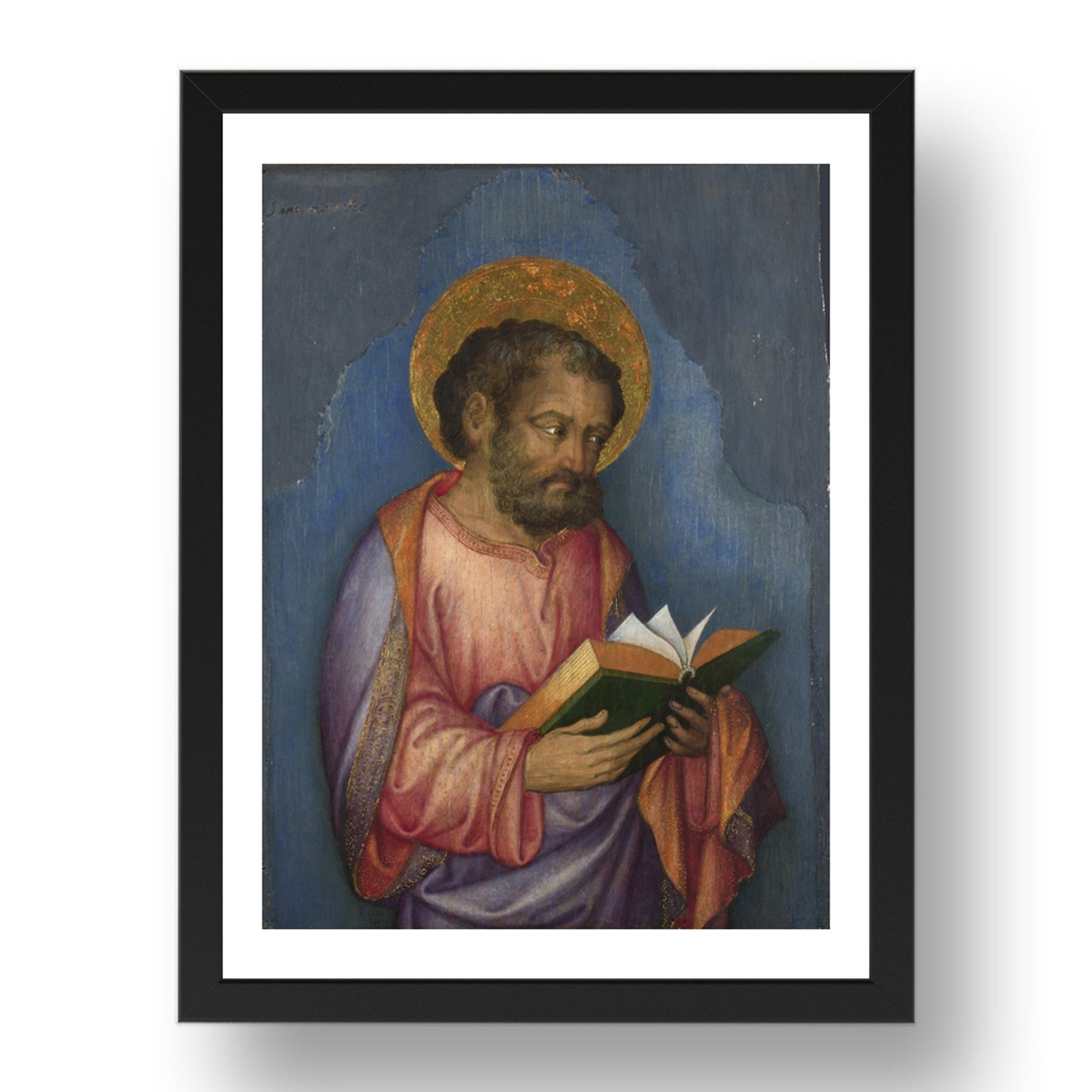 Michele Giambono: A Saint with a Book, Poster in 17x13"(A3) Frame