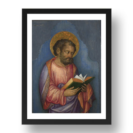 Michele Giambono: A Saint with a Book, Poster in 17x13"(A3) Frame
