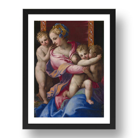 Michele Tosini: Charity, Poster in 17x13"(A3) Frame