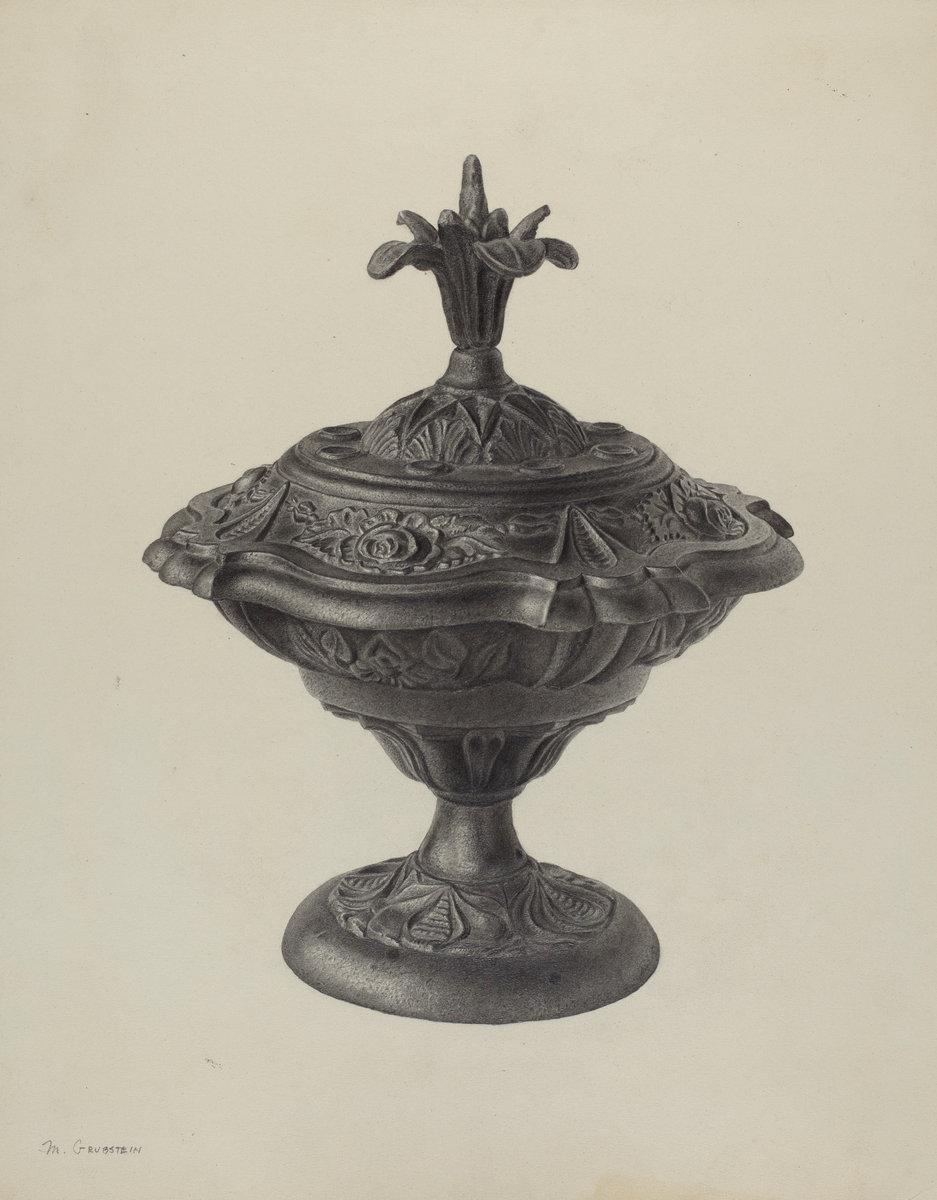 Milton Grubstein:Stove Urn,16x12"(A3) Poster