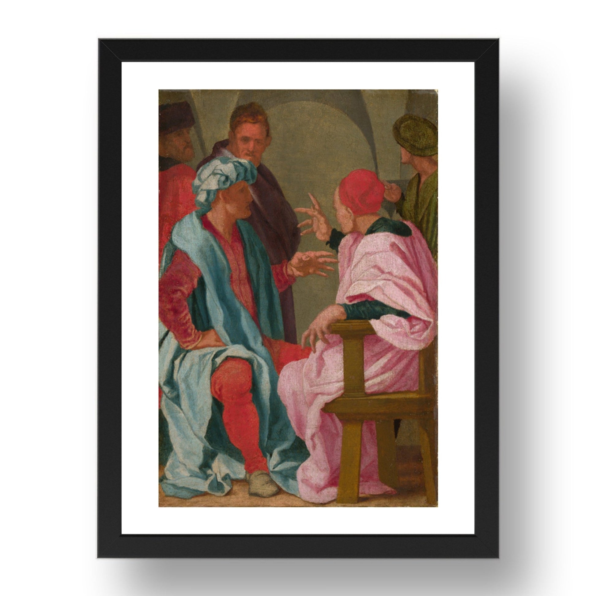 Mirabello Cavalori: A Discussion, Poster in 17x13"(A3) Frame