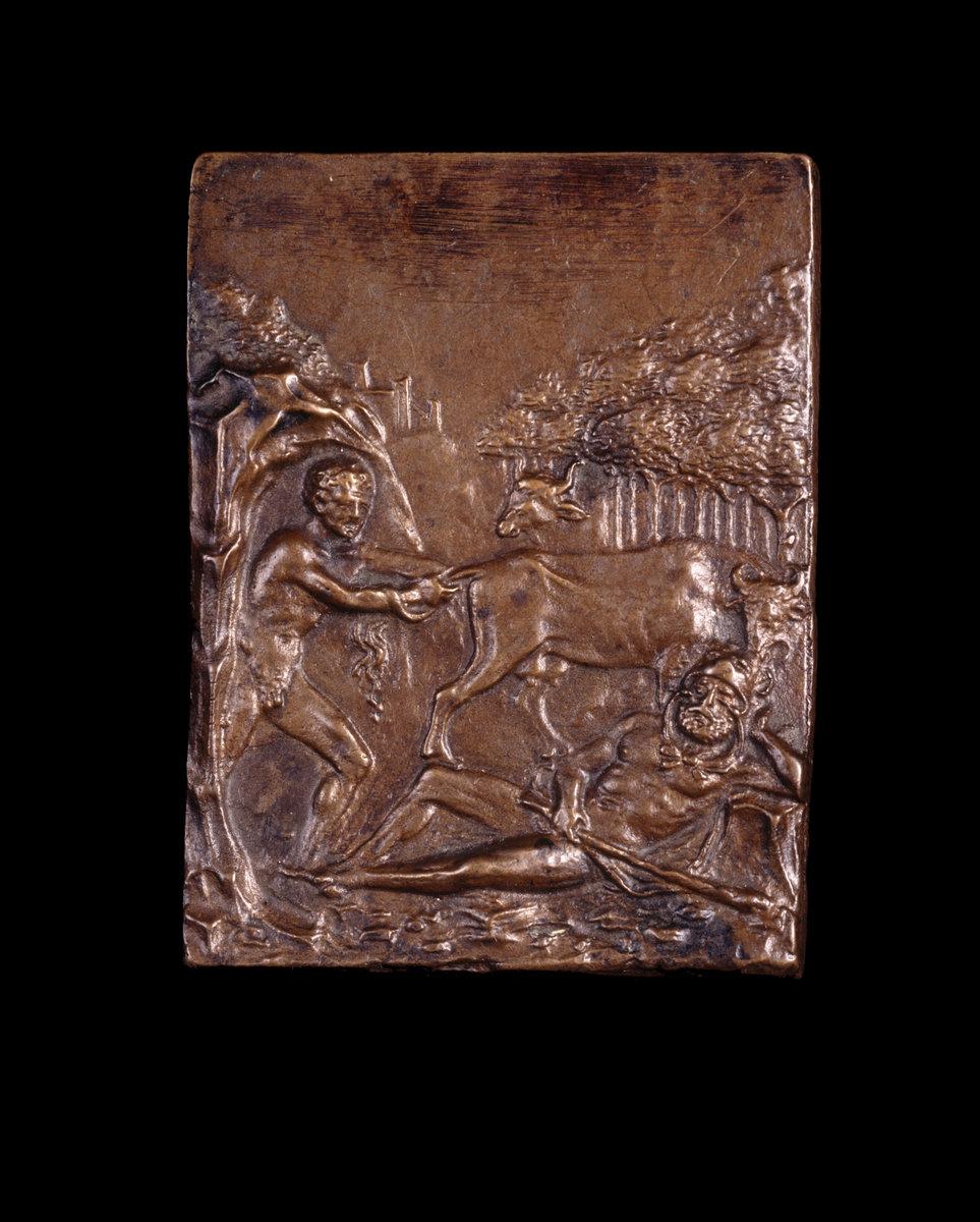 Moderno:Cacus Stealing the Cattle of Geryon from Hercules,16x12"(A3) Poster