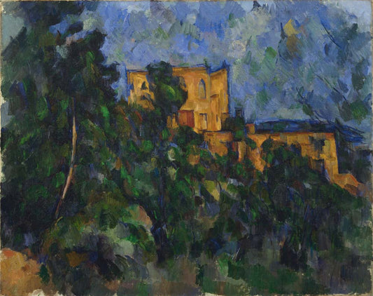 chateau noir by Paul Cézanne,1903-4, 12x8" (A4) Poster