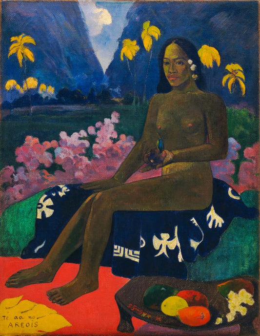 seed of areoi by Paul Gauguin,1892, 12x8" (A4) Poster