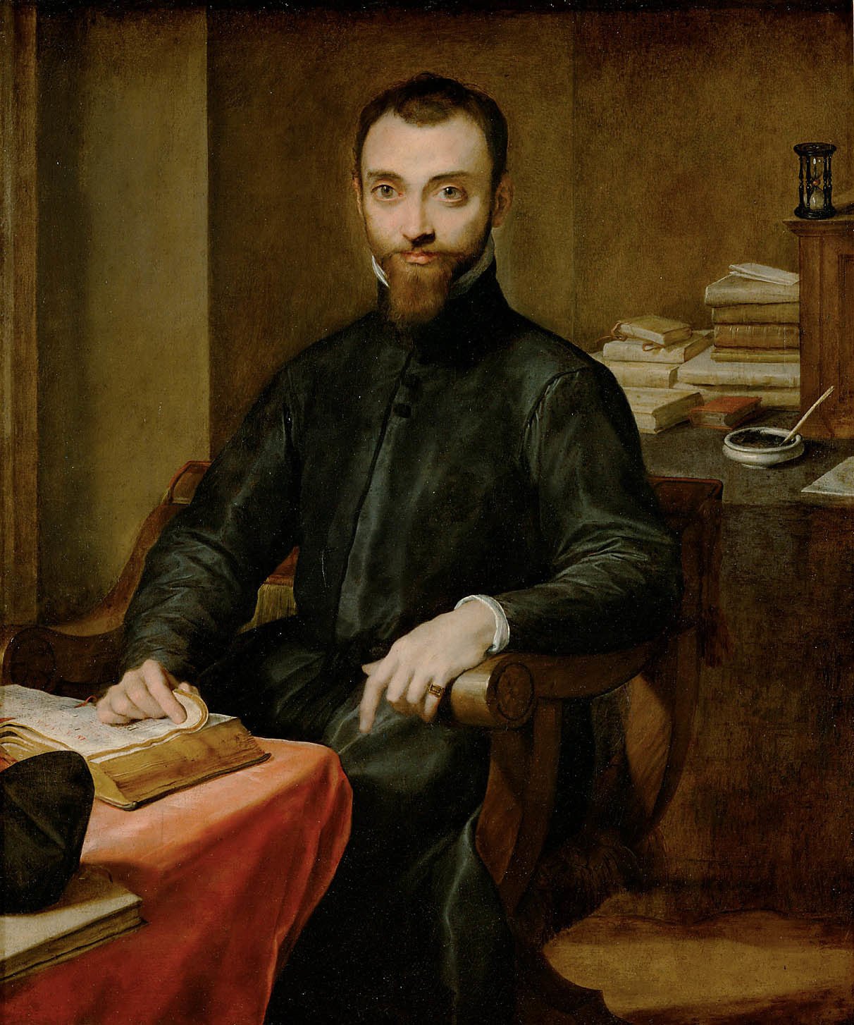Monsignore Giuliano della Rovere (1559-1621), vintage artwork by Federico Barocci, A3 (16x12") Poster Print