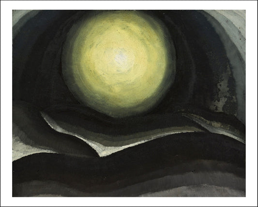 Moon Crystal by Arthur Dove, vintage art, modern poster print