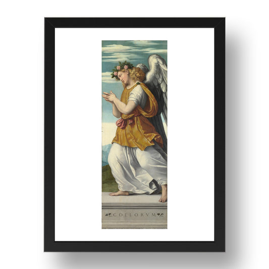 Moretto da Brescia: An Adoring Angel, Poster in 17x13"(A3) Frame