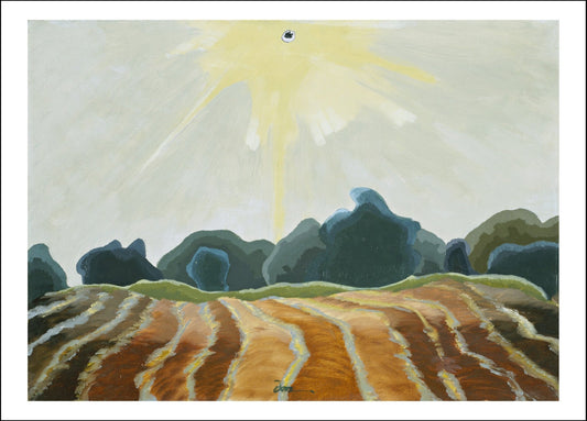 Morning Sun by Arthur Dove, vintage art, modern poster print