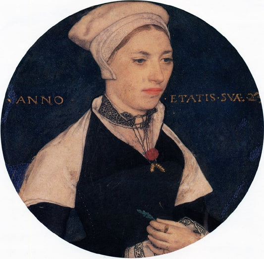 Mrs. Pemberton, vintage artwork by Hans Holbein the Younger, A3 (16x12") Poster Print