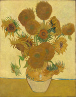 Sunflowers by Vincent van Gogh, vintage art, modern poster print