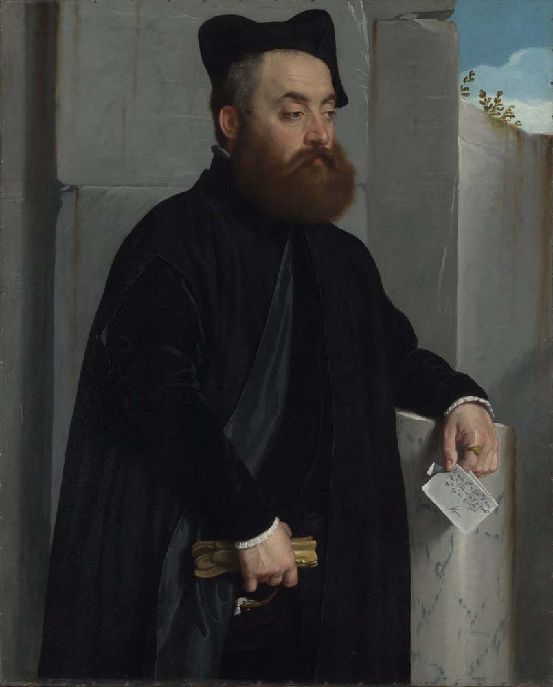 canon ludovico di terzi by G.B.Moroni, 12x8" (A4) Poster