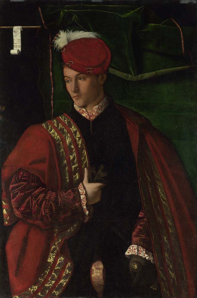 lodovico martinengo by B. Veneto,1530, 12x8" (A4) Poster