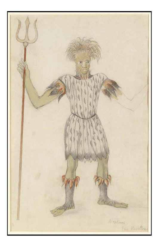 Neptune by Eric Ravilious, A4 size (8.27 × 11.69 inches) Poster