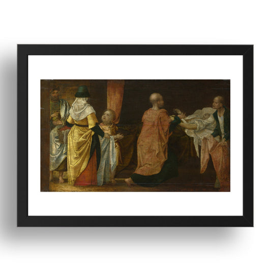 Netherlandish: Acts of Charity, Poster in 17x13"(A3) Frame