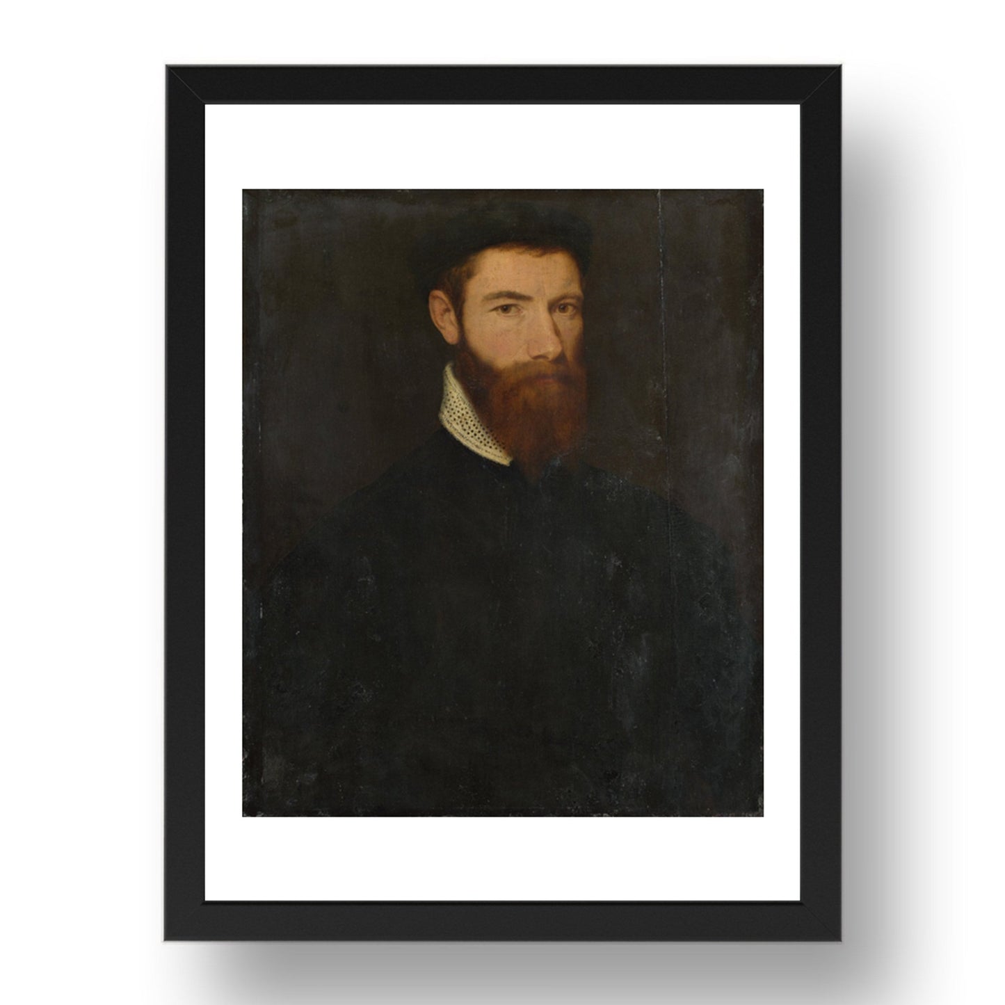 Netherlandish: Portrait of a Man, Poster in 17x13"(A3) Frame