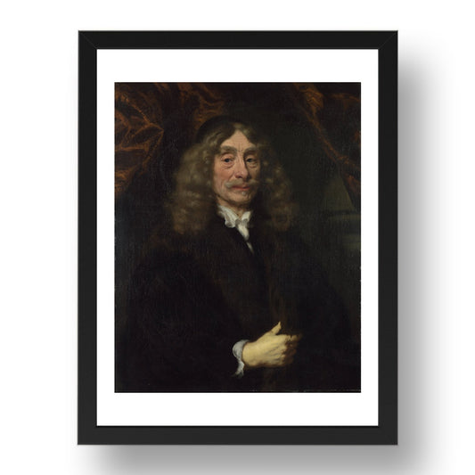 Nicolaes Maes: Portrait of Jan de Reus, Poster in 17x13"(A3) Frame