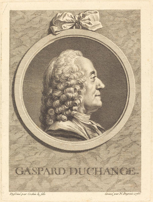 Nicolas-Gabriel Dupuis after Charles-Nicolas Cochin II:Gaspa,16x12"(A3) Poster