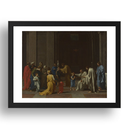 Nicolas Poussin: Confirmation, Poster in 17x13"(A3) Frame