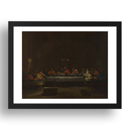 Nicolas Poussin: Eucharist, Poster in 17x13"(A3) Frame