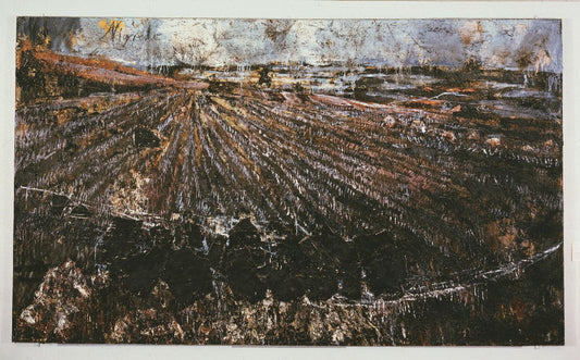 Nigredo by Anselm Kiefer, vintage art, modern poster print