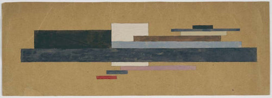 Nikolai Suetin - Untitled, vintage art, modern poster print