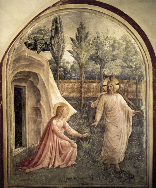 Noli Me Tangere (Convento di San Marco, Florence), vintage artwork by Fra Angelico, A3 (16x12") Poster Print