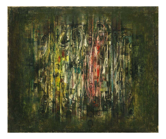 Norman Lewis - Untitled, 16x12" (A3) Poster Print