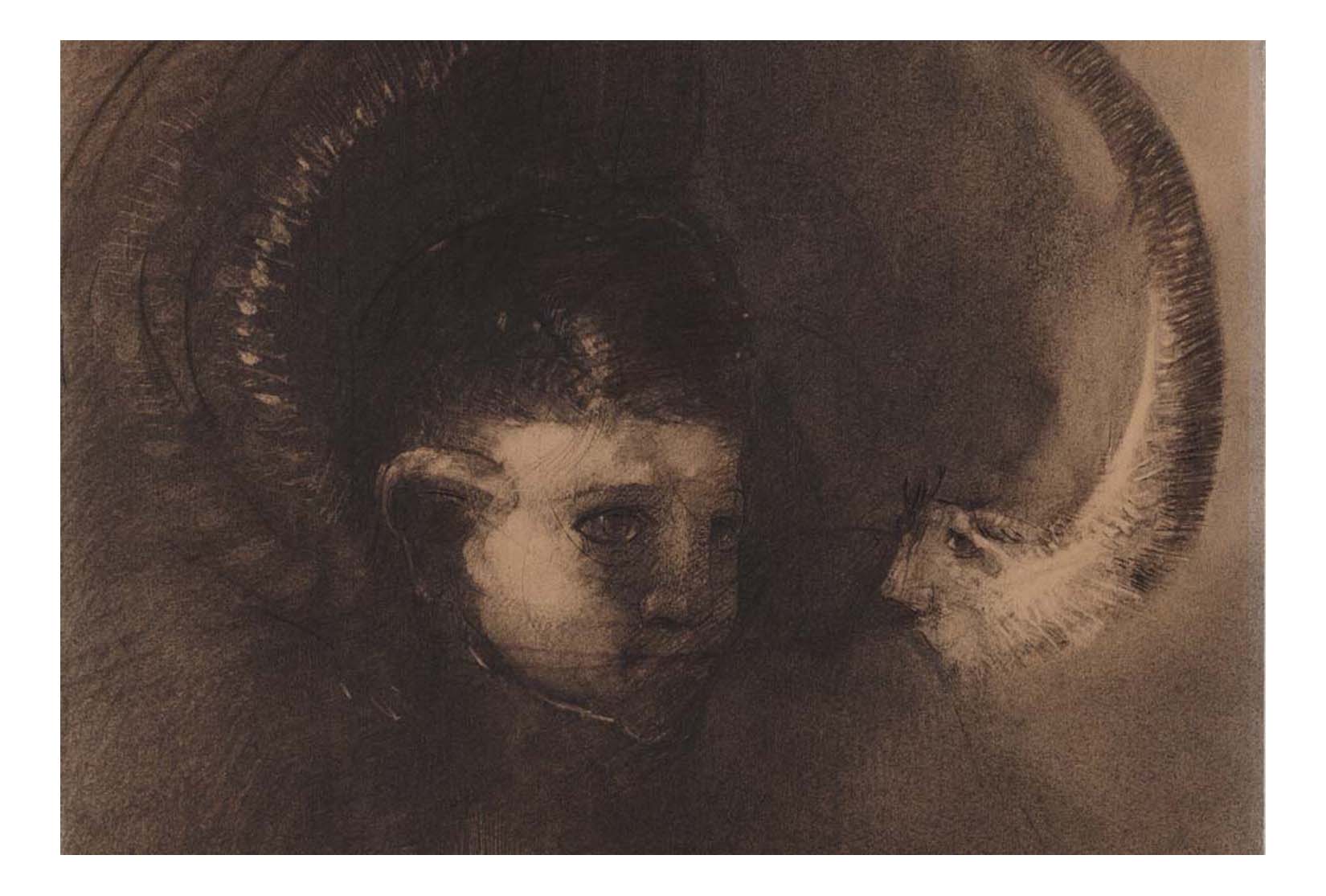 Odilon Redon - Dream Polyp, 16x12" (A3) Poster Print