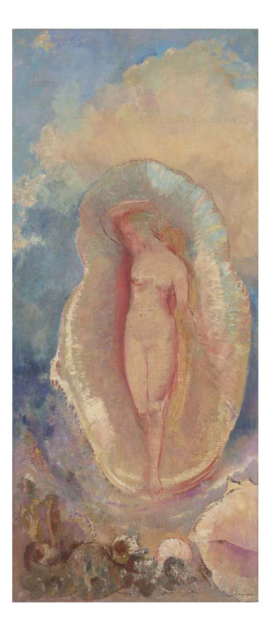 Odilon Redon - The Birth of Venus, 16x12" (A3) Poster Print