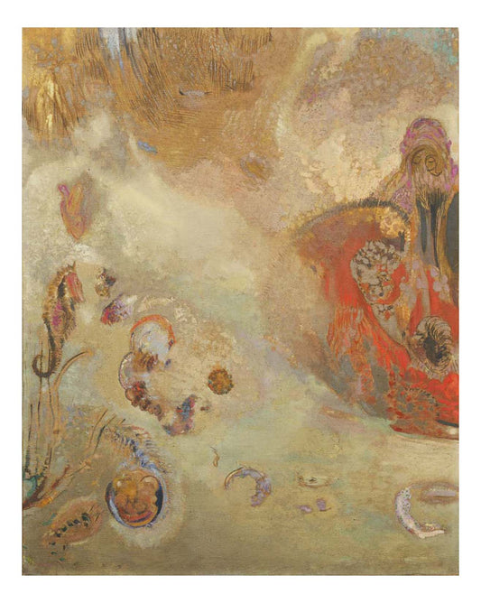 Odilon Redon - Underwater Vision, 16x12" (A3) Poster Print