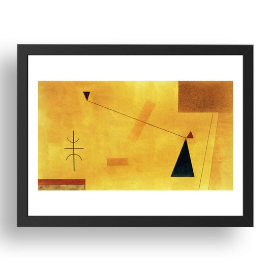 Off Balance 1929 by Wassily Kandinsky, 17x13" Frame