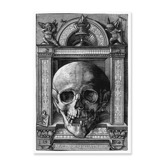 Ornamental Frame,, vintage artwork by Hans Wechtlin, A3 (16x12") Poster Print