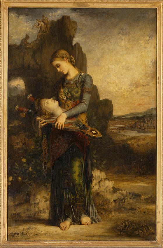 Orpheus by Gustave Moreau, vintage art, modern poster print
