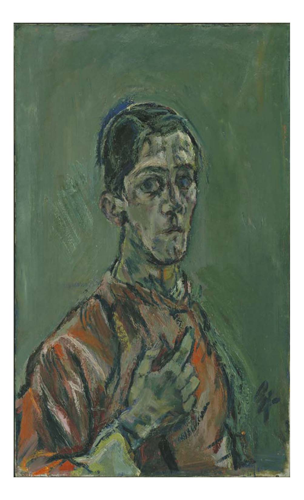 Oskar Kokoschka - Self-Portrait, 16x12" (A3) Poster Print