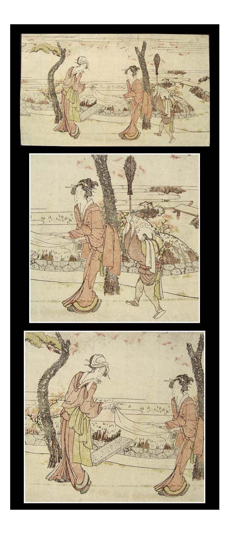 p525, historic, vintage ukiyo-e Japan artwork,12x8"(A4) Poster Print