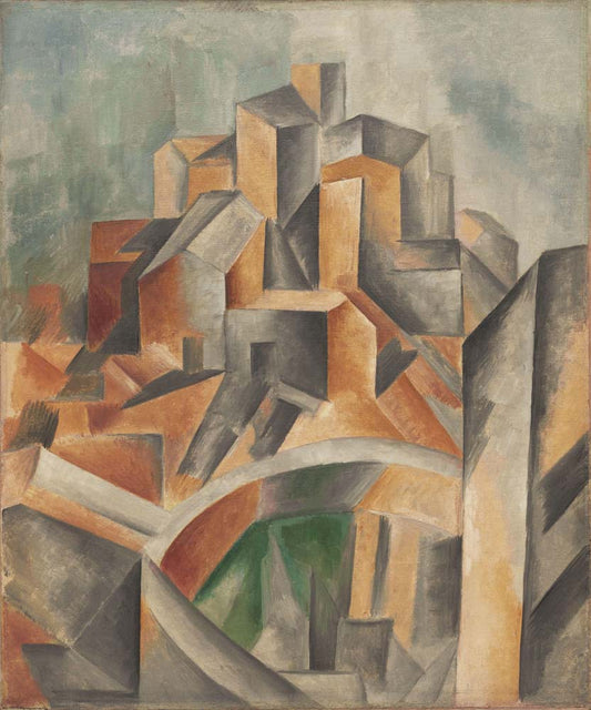 Pablo Picasso - The Reservoir, Horta de Ebro, vintage art, modern poster print