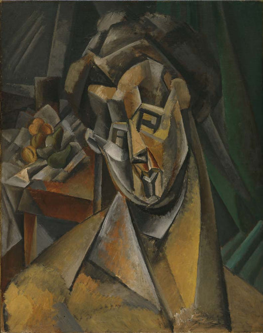 Pablo Picasso - Woman with Pears, vintage art, modern poster print