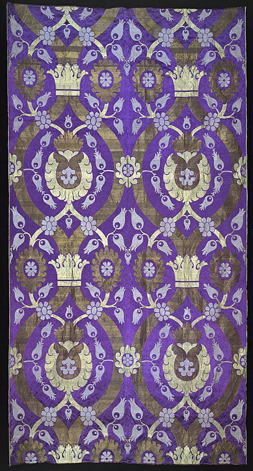 Panel (Furnishing Fabric) by  Designed by  Alexander Morton (Scottish, 1844–1921), 23x16"( A2 size) Poster Print