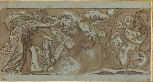 Paolo Farinati:Ceres Changing Ascalaphus into a Bird of Evil,16x12"(A3) Poster