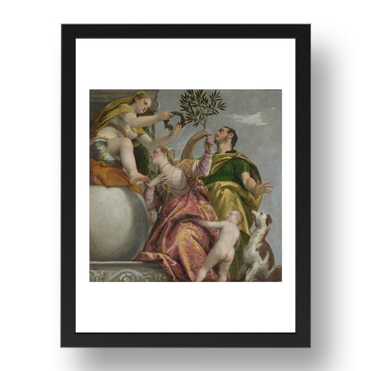 Paolo Veronese: Happy Union, Poster in 17x13"(A3) Frame